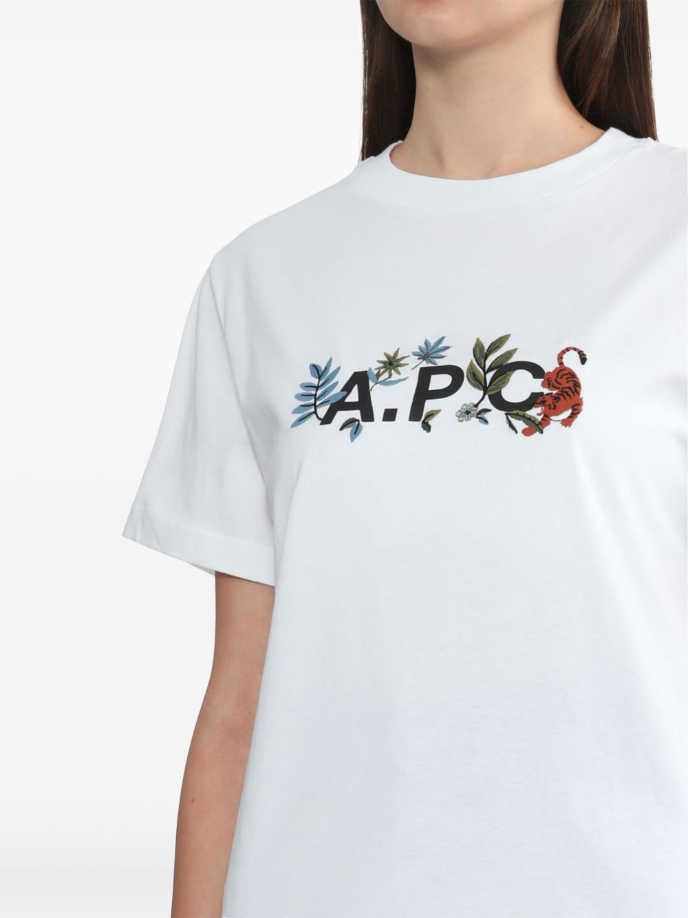 logo-print T-shirt - 5