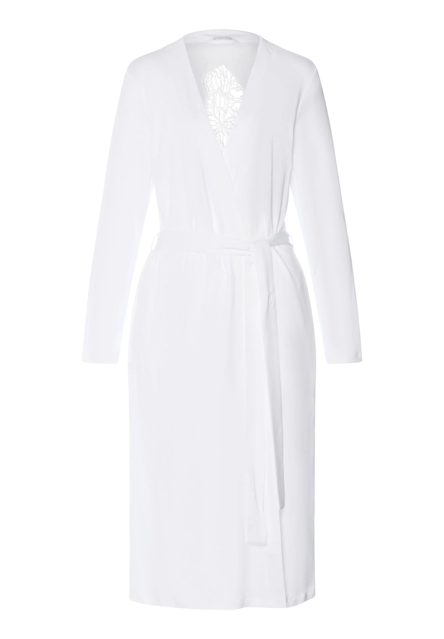 Belen Embroidered Cotton Robe - 1