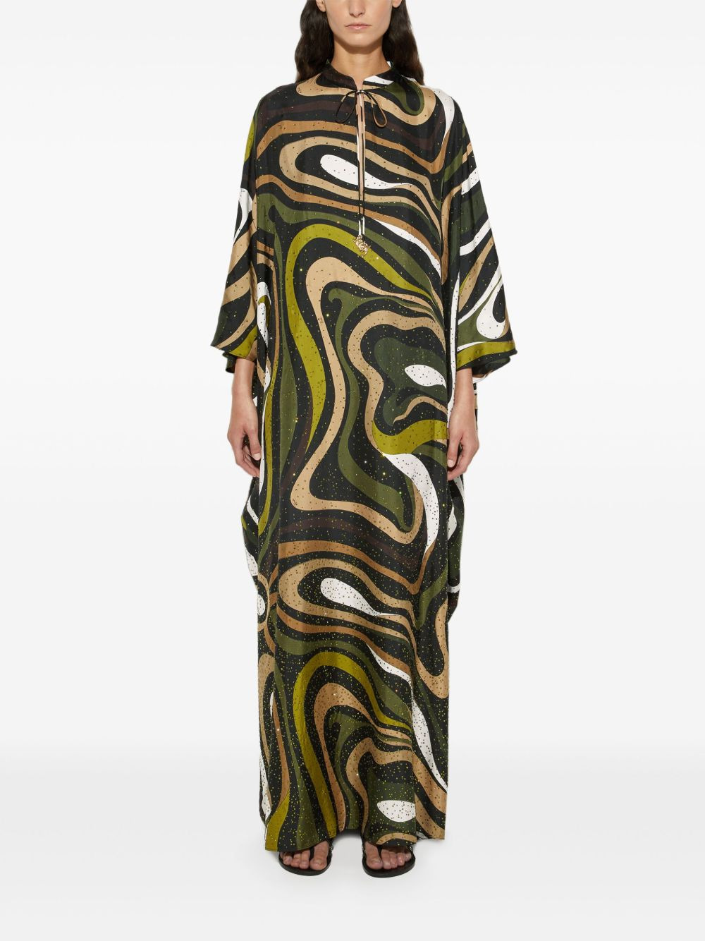 Marmo-print maxi dress - 2