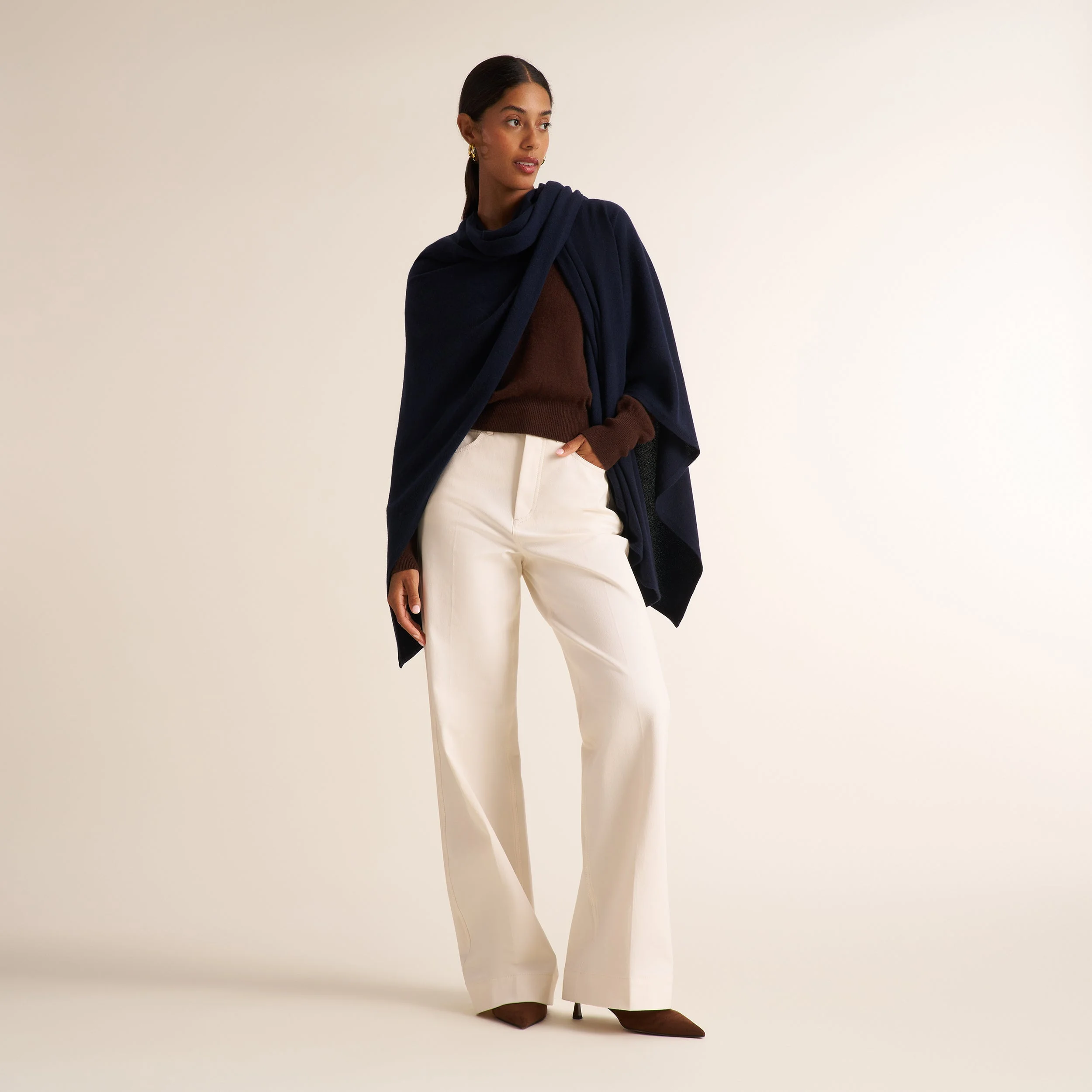 Angelou Perfect Shawl - Wool Cashmere - 1