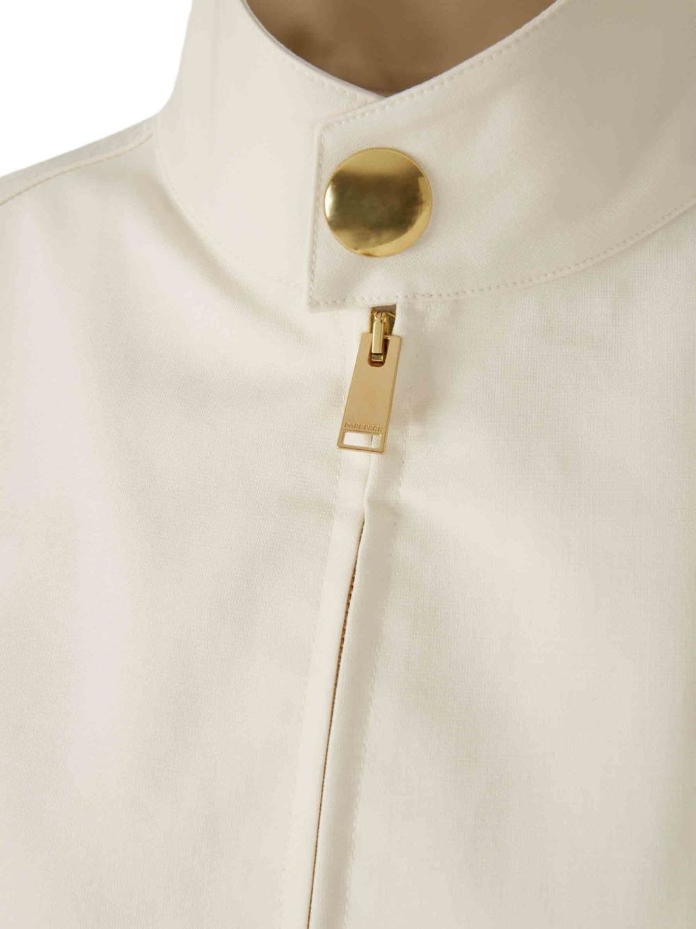 high-neck button-detail jacket - 3