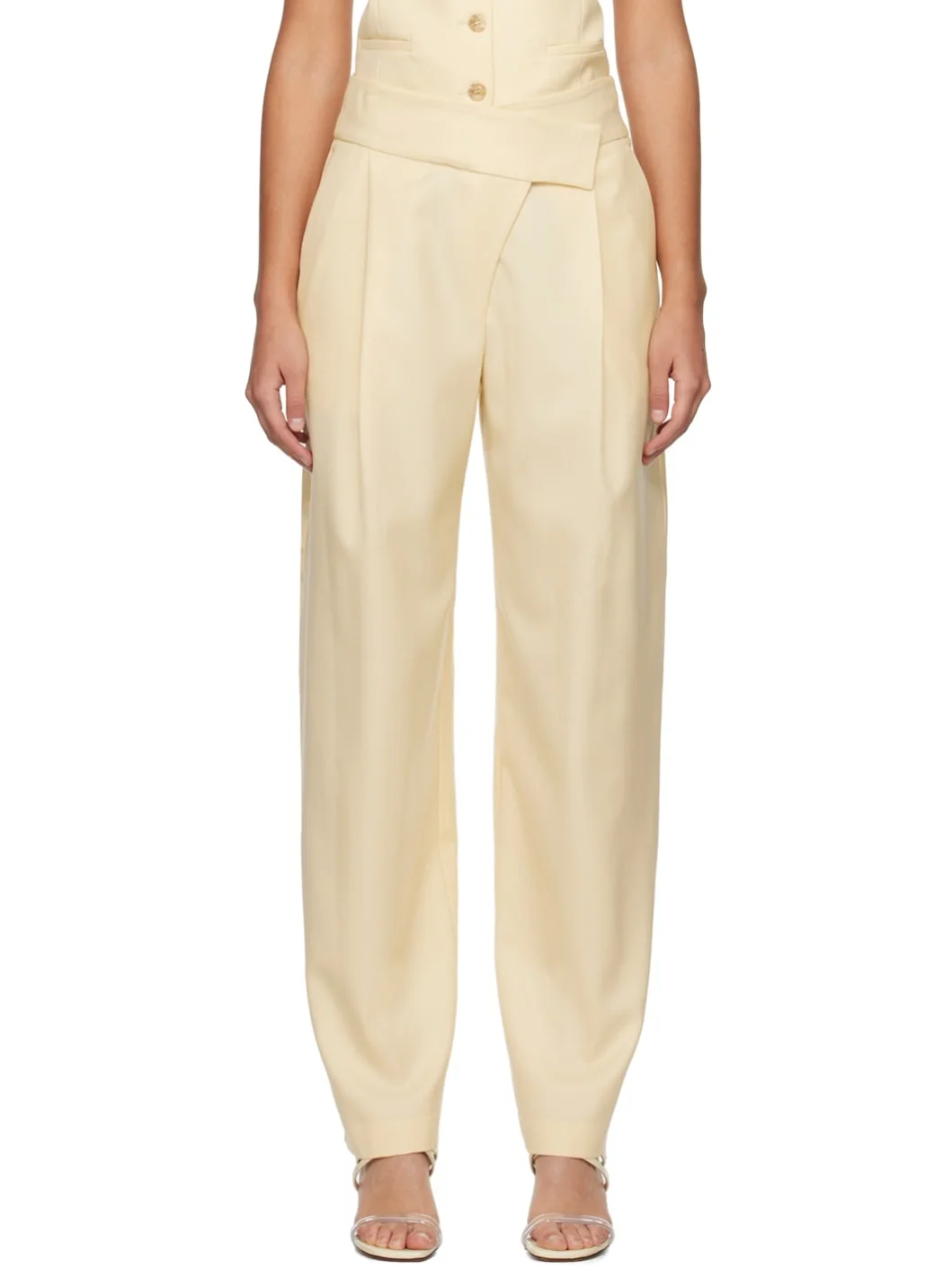 Yellow Delphi Trousers - 1