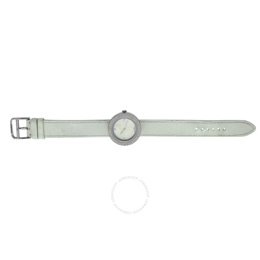 Pre-owned Hermes Passe Passe Quartz Diamond Ladies Watch PP1.430 - 7