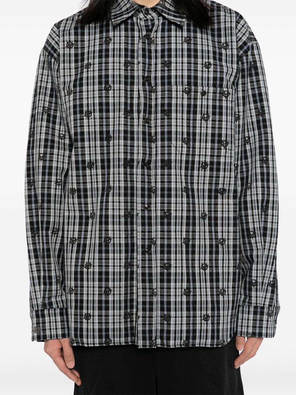 checked shirt - 5