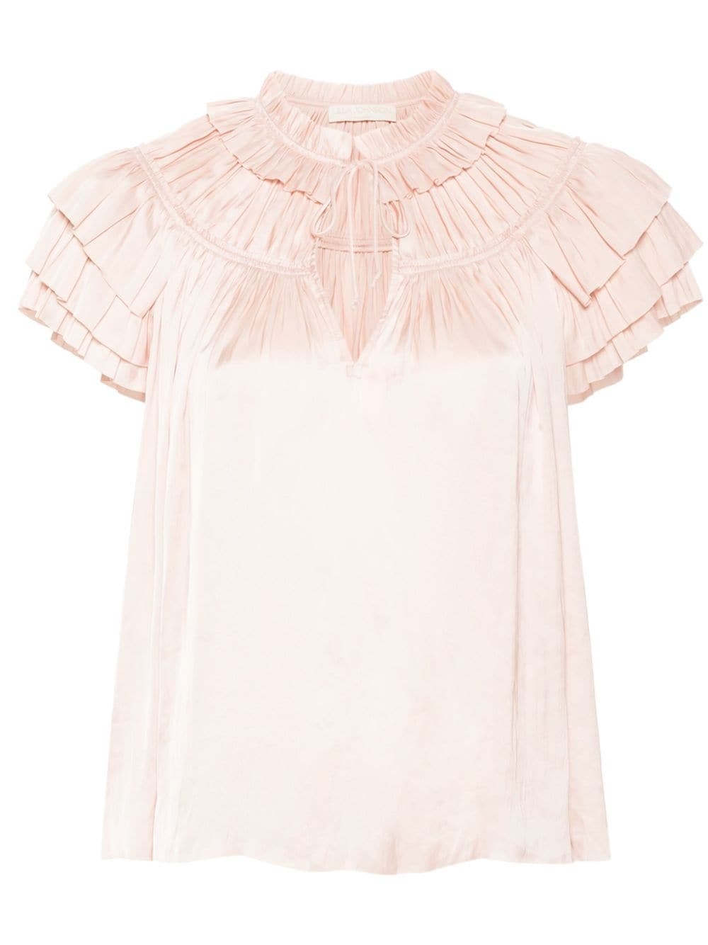 Liv plissÃ©-effect blouse - 1