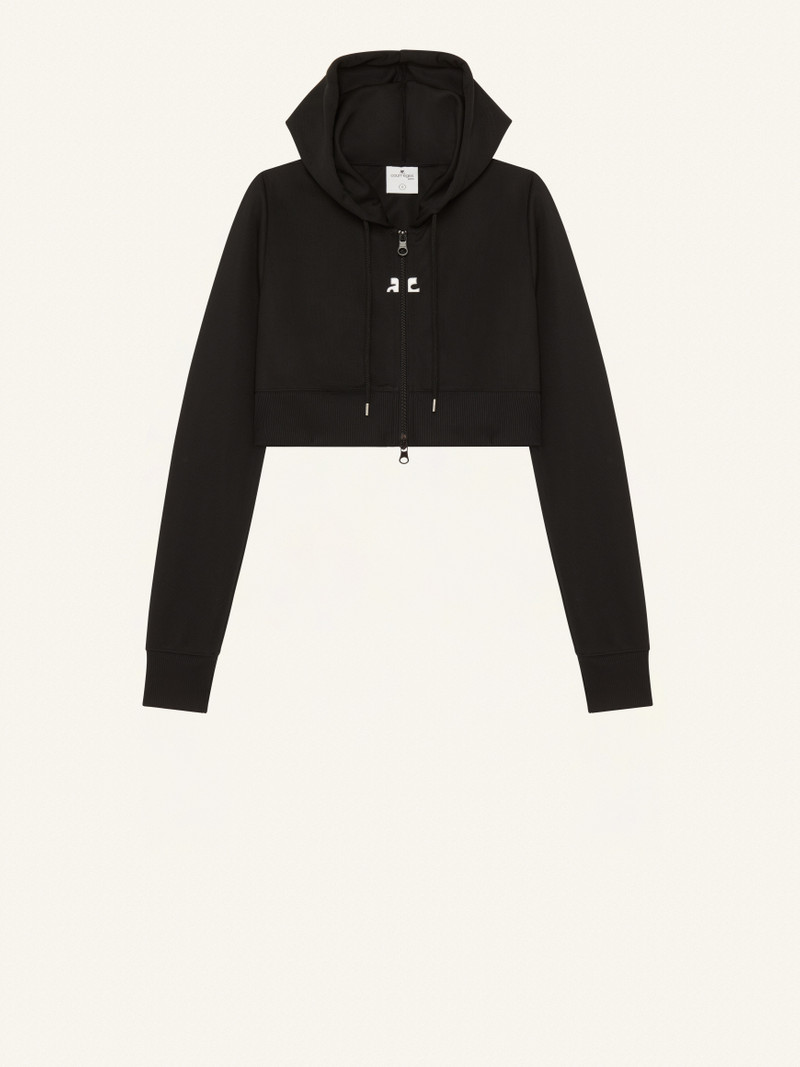CROPPED TRACKSUIT INTERLOCK JACKET 1