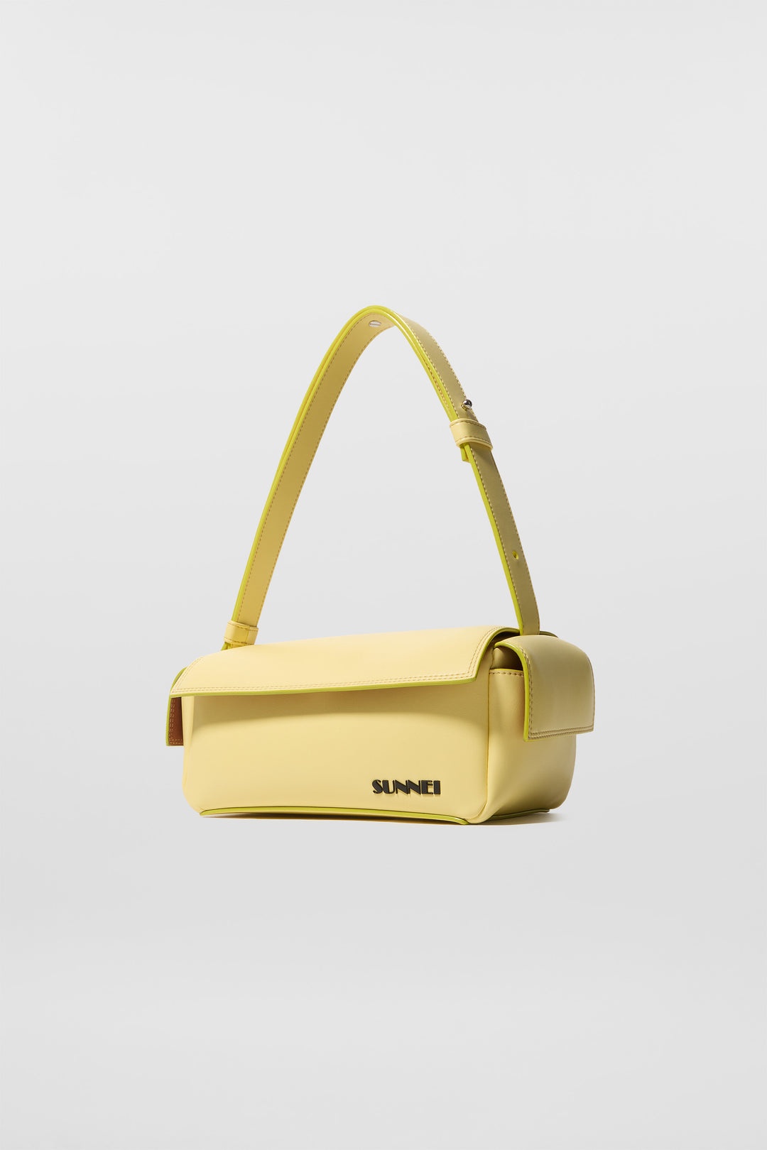 'TUTTO OK' SMALL LABAULETTO / yellow / vegan leather - 3