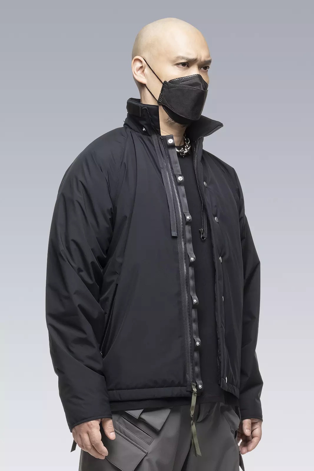 J95-PL Windstopper® PrimaLoft® Modular Liner Jacket Black - 3