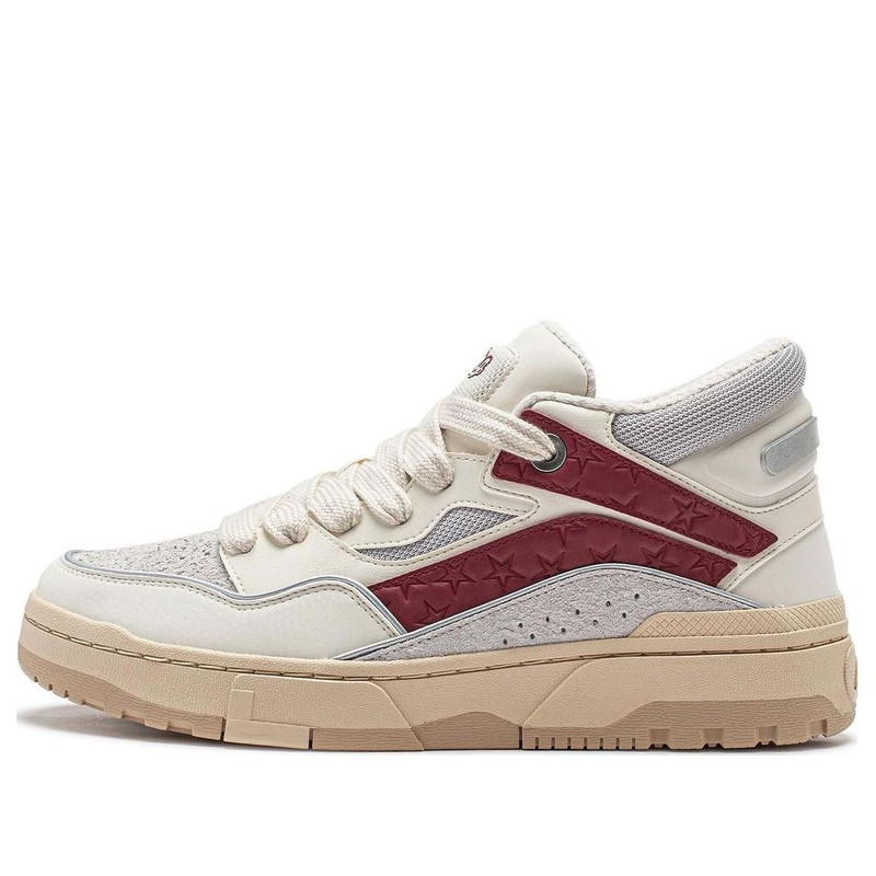 Li-Ning WeiWu Mid '화이트 그레이 레드' AGCT497-1 - 1