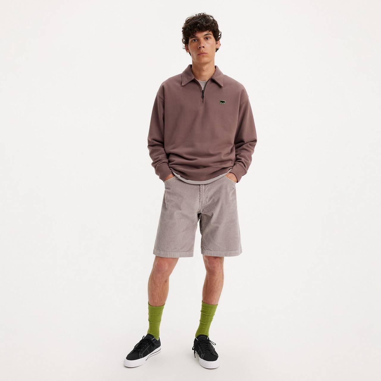 LEVI'S® SKATEBOARDING™ CORDUROY DROP-IN SHORTS - 3