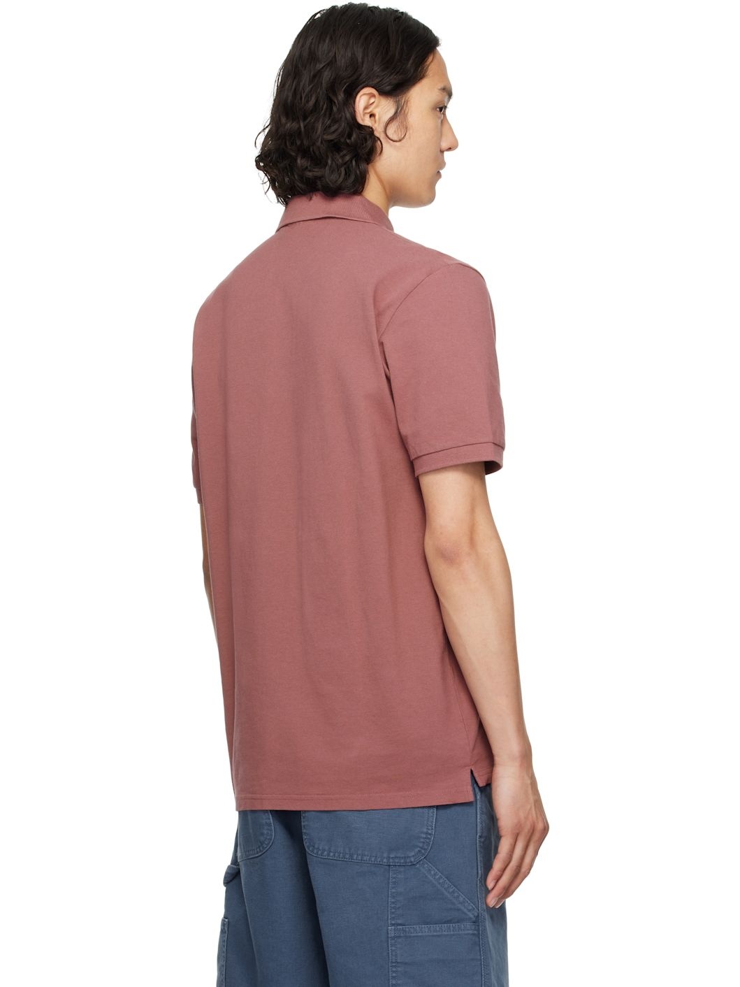 Pink Chase Pique Polo - 3