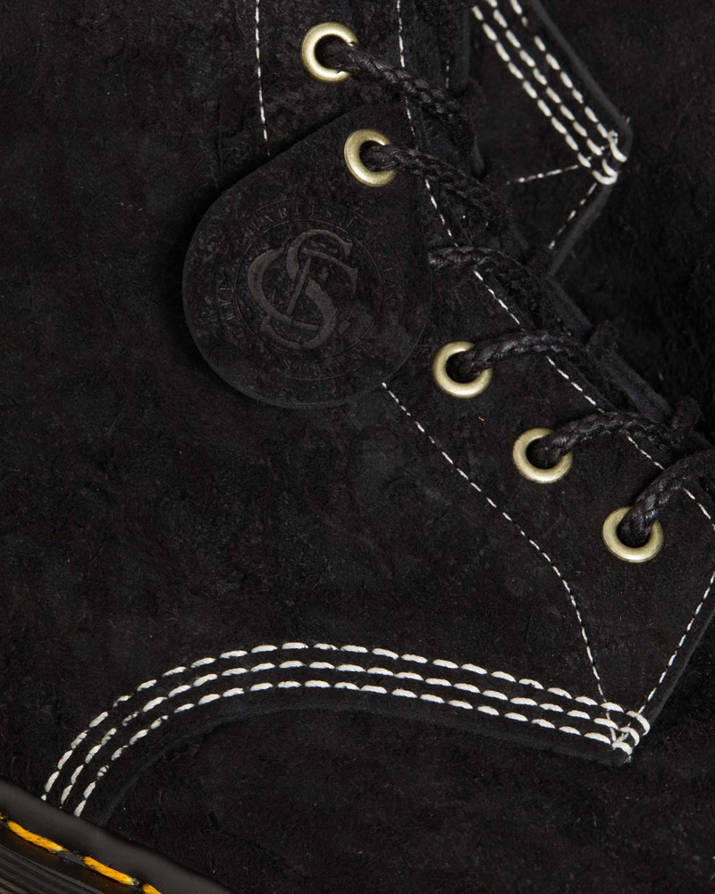 1460 Made in England Emboss Suede Lace Up Boots 7