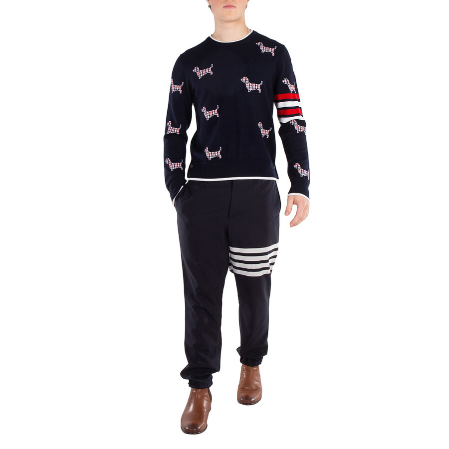 Thom Browne Hector Icon Half Drop Jersey Top - 3