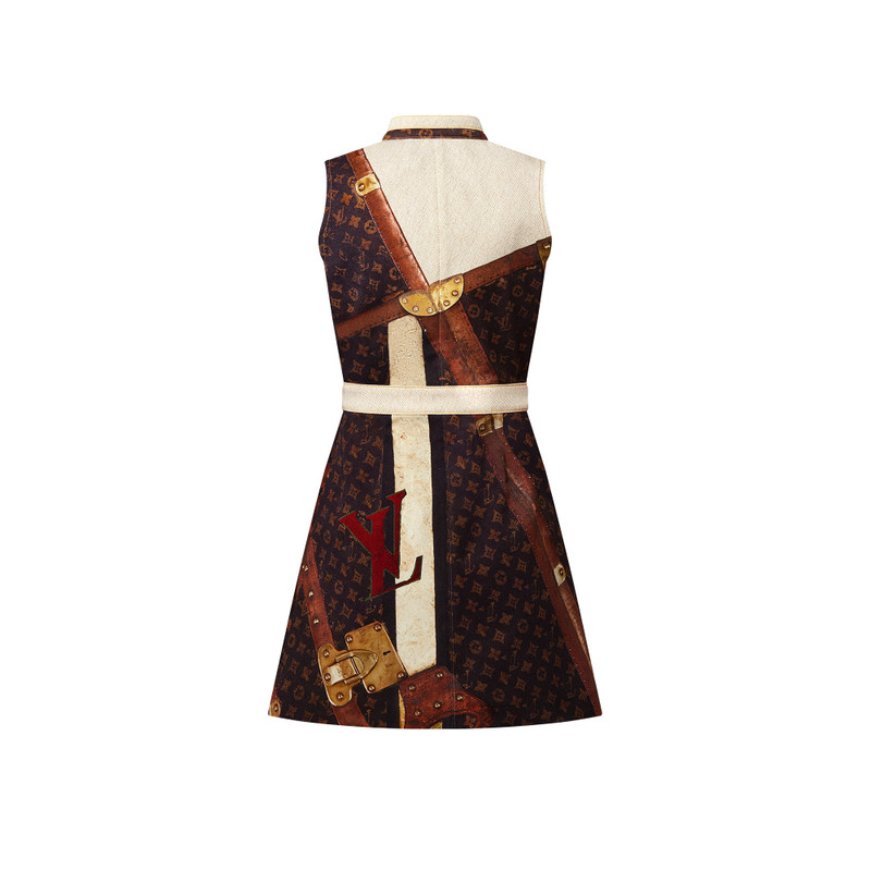 Louis Vuitton Denim LV Trunk Dress outlook