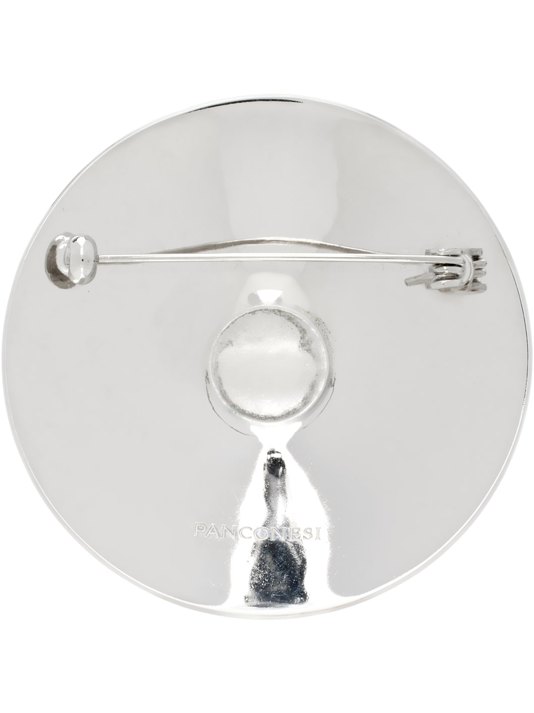 Silver Lamina Diamanti Brooch - 2