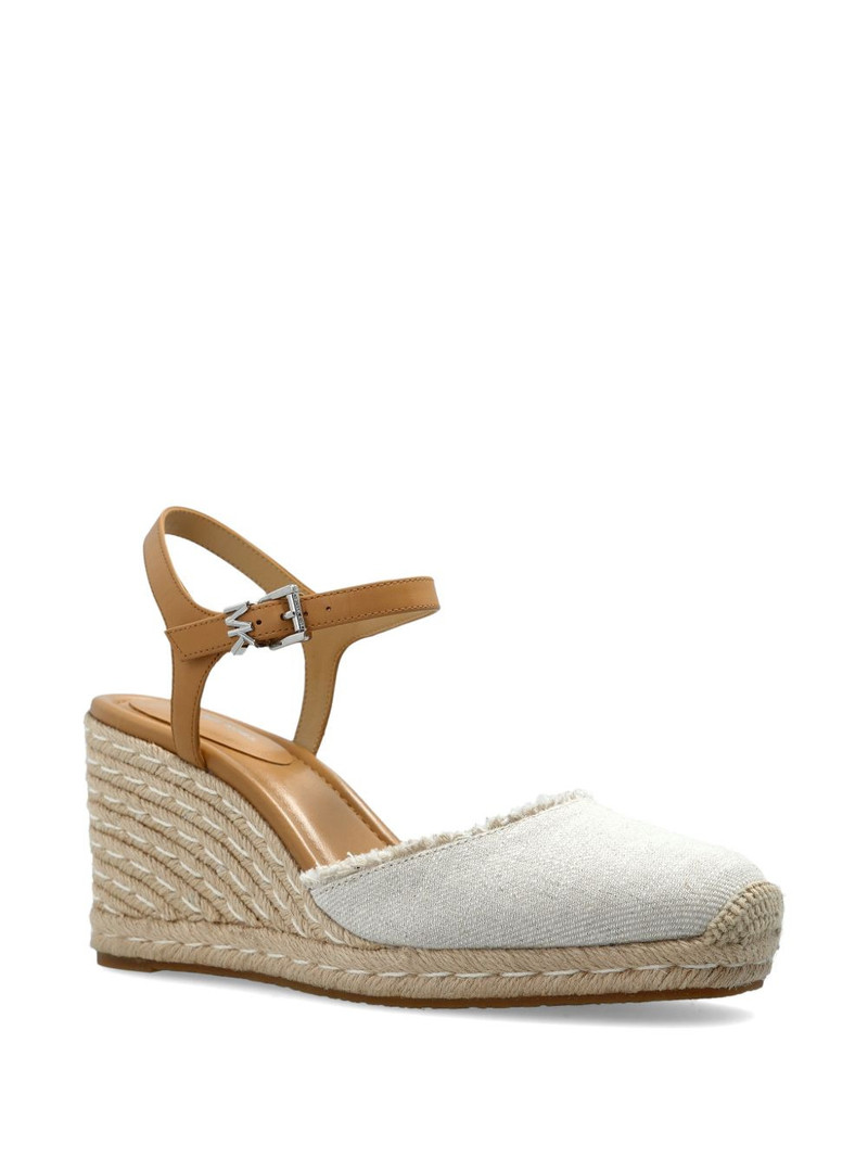 MICHAEL KORS frayed ankle strap espadrilles outlook
