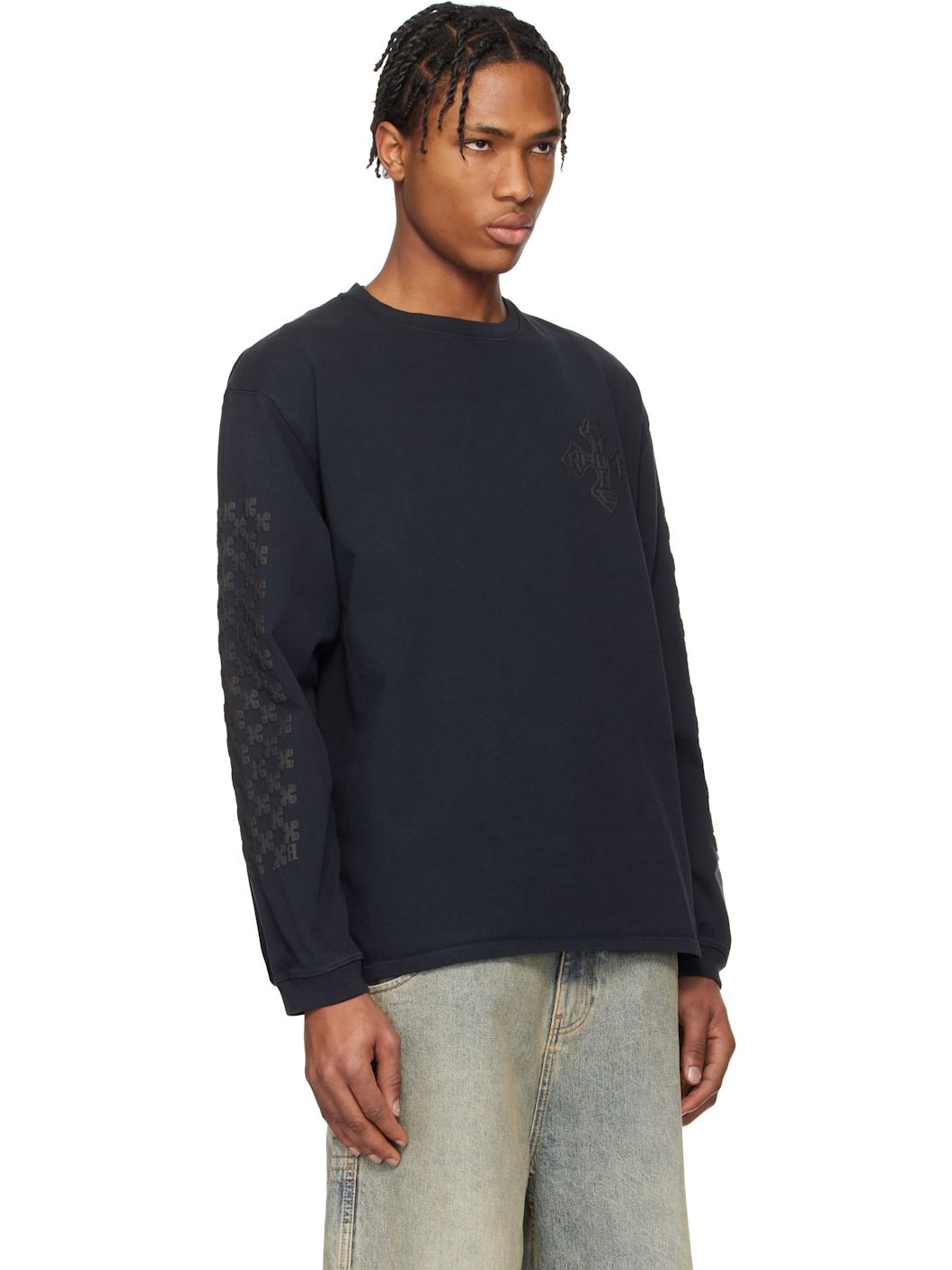 Black Cross LS T-shirt - 2