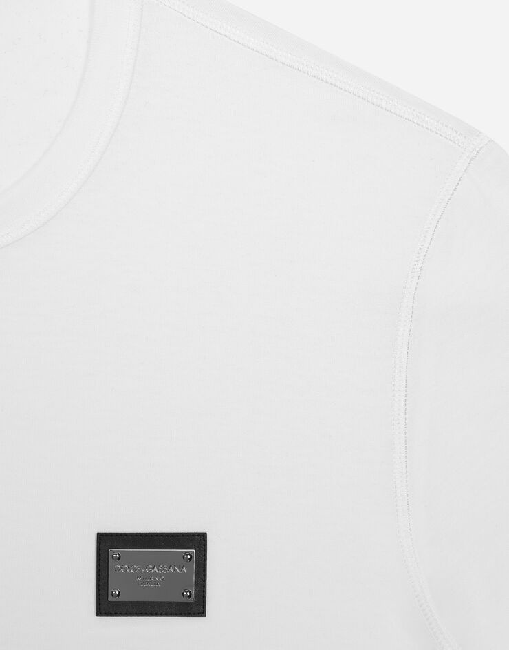 Long-sleeved T-shirt with logo tag - 3