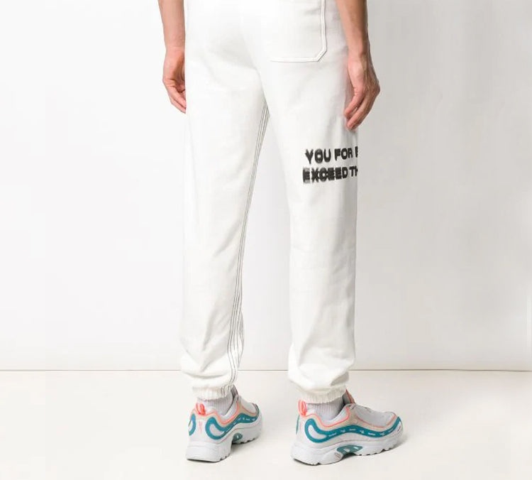 adidas x Alexander Wang Unisex Logo Sweatpants White FL6917 - 5