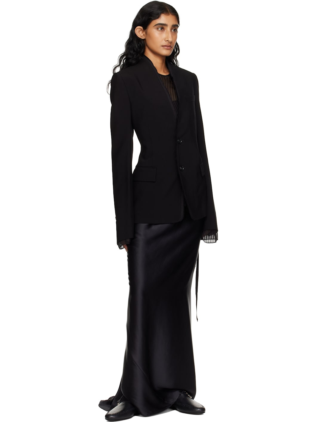 Black Ande Soft Shade Slip-on Loafers - 5