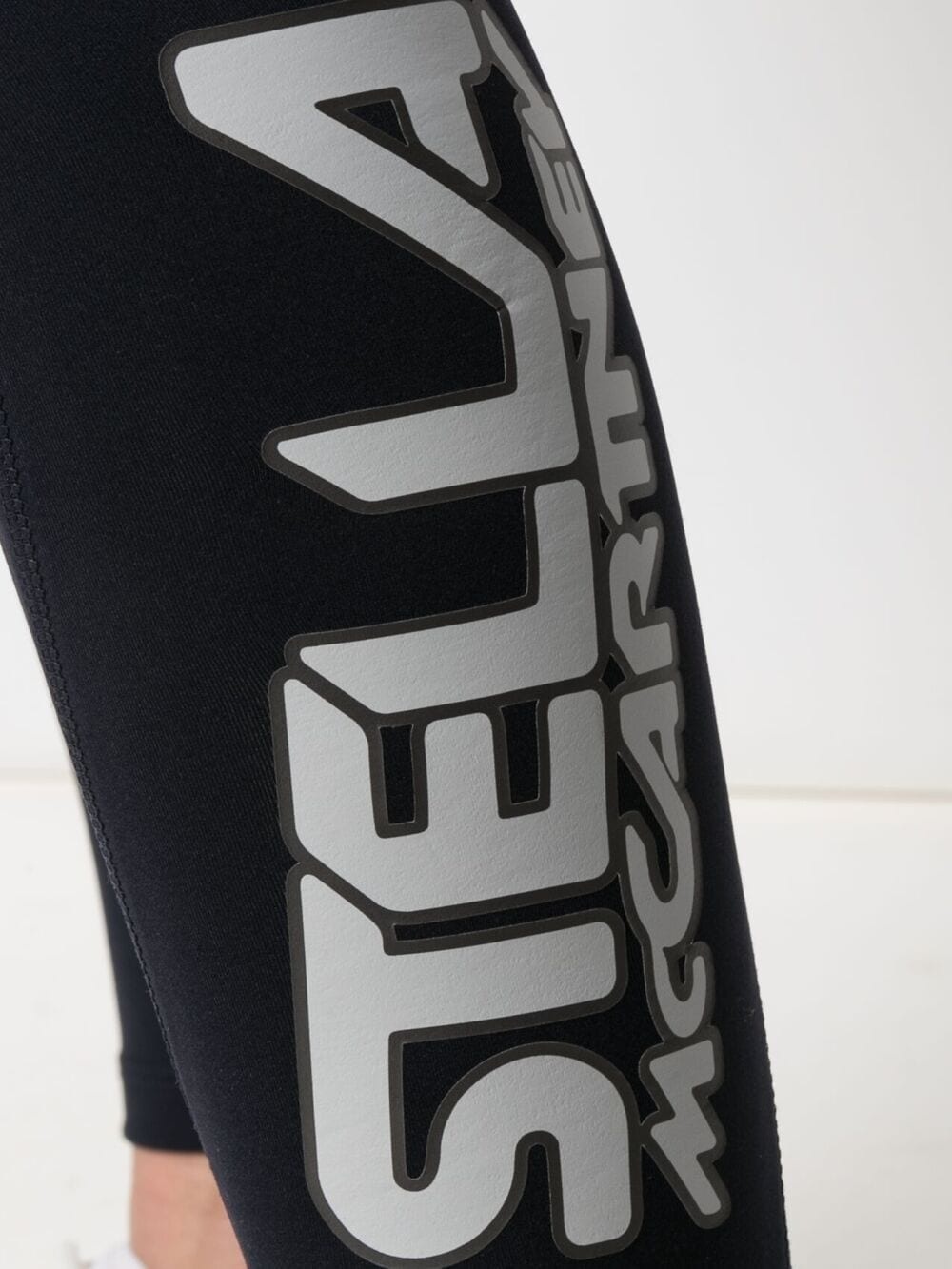 logo-print scuba leggings - 5