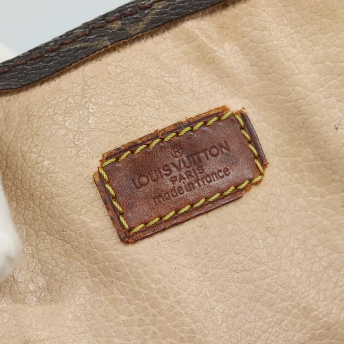 LOUIS VUITTON Monogram Sac Plat Hand Bag M51140 - 10