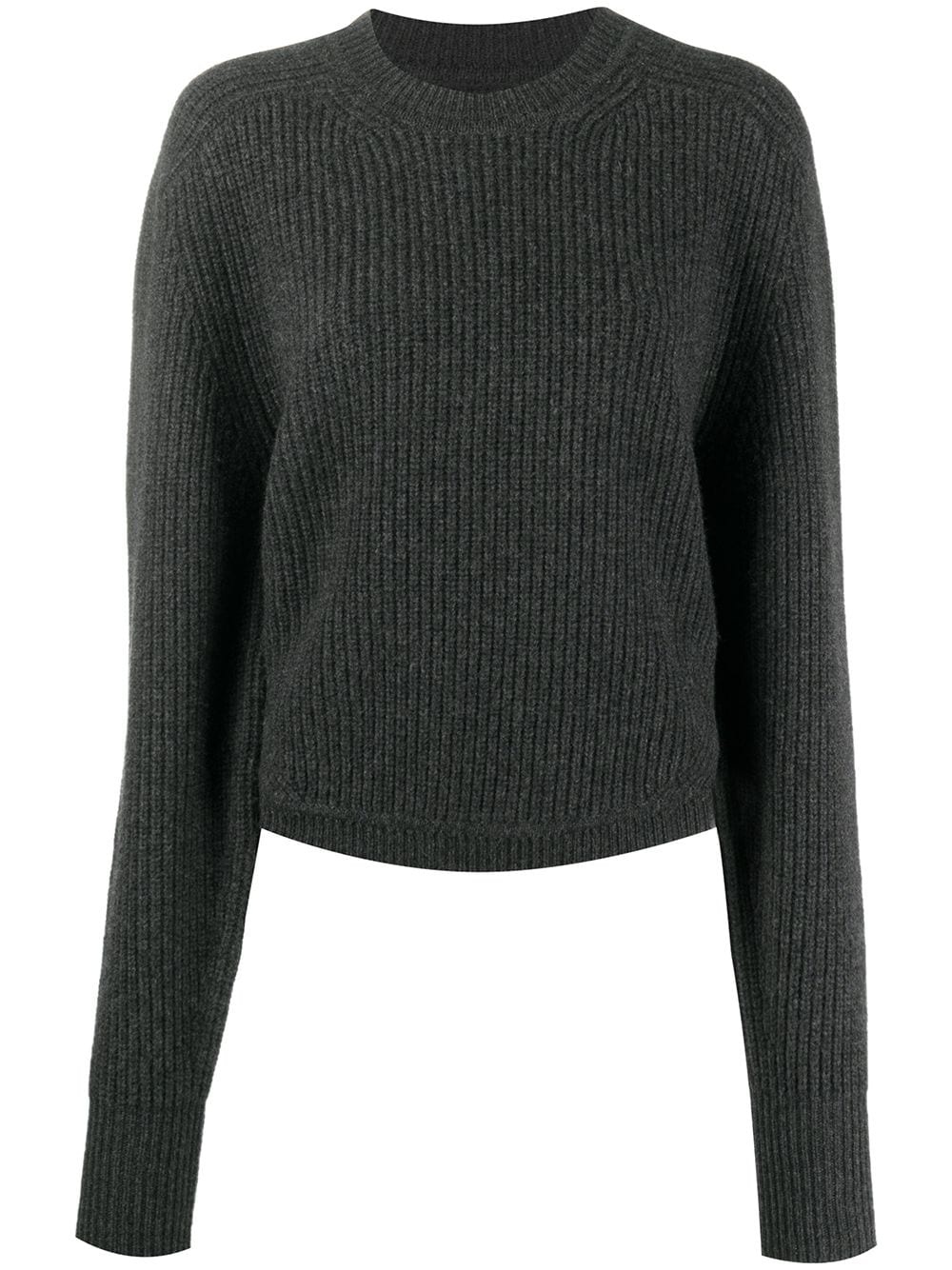 ribbed-knit cashmere-wool jumper - 1