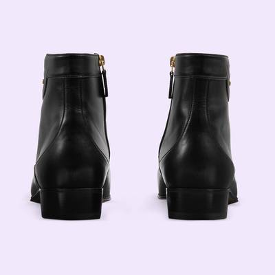 GUCCI Men's ankle boot with Double G outlook