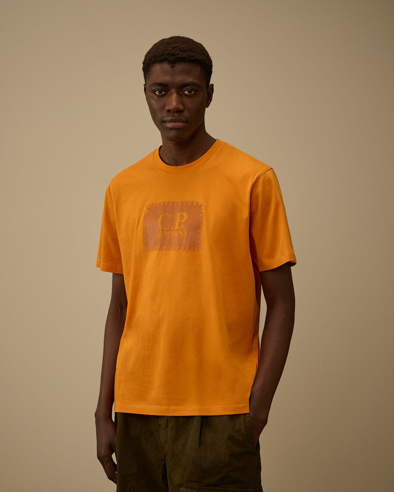 Jersey 30/1 Short Sleeve Logo Label T-Shirt 3
