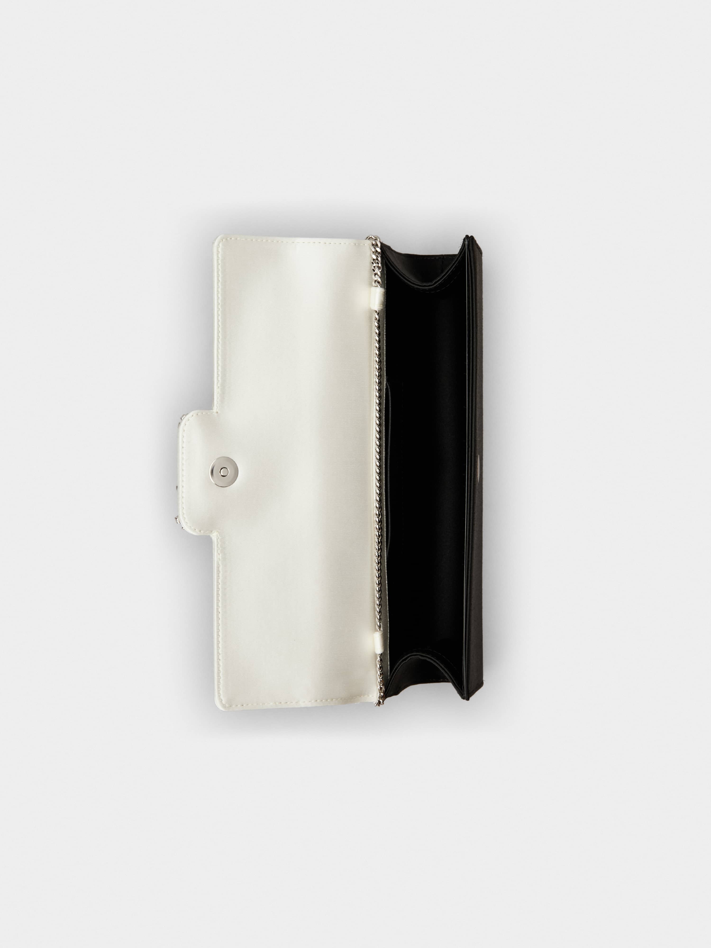 Efflorescence Clutch in satin - 5