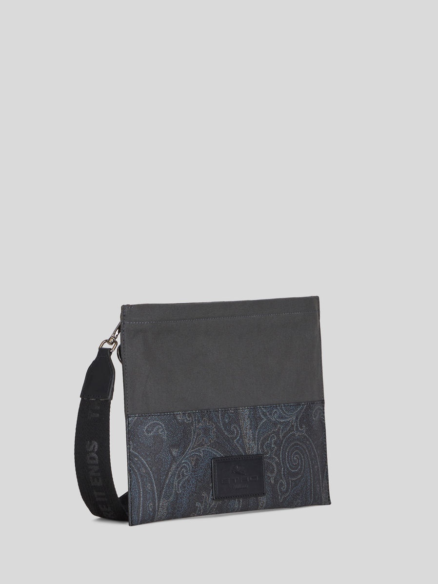 PAISLEY COLOR BLOCK SHOULDER BAG - 5