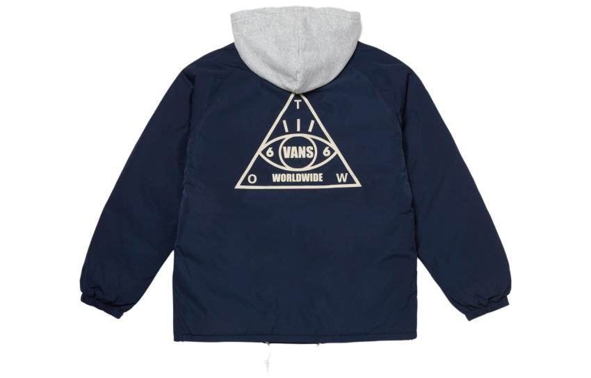 Vans Casual Hooded Down Jacket 'Navy Blue' VN000FBYLKZ - 2
