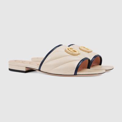 GUCCI Women's slide with Double G outlook