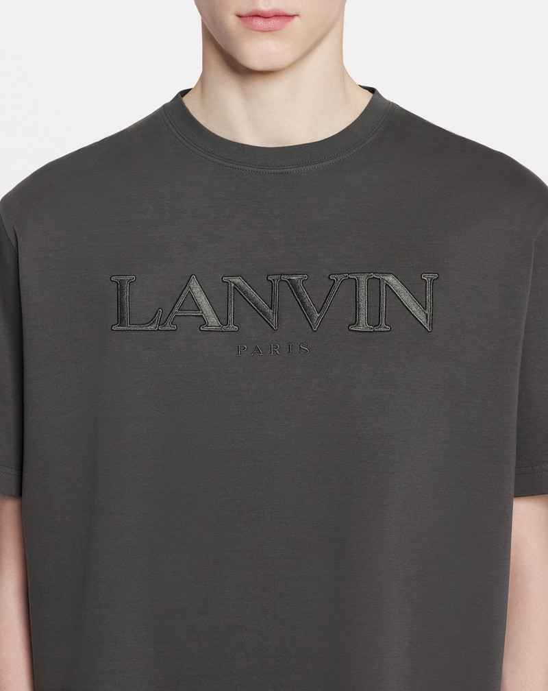 CLASSIC LANVIN PARIS EMBROIDERED T-SHIRT 5