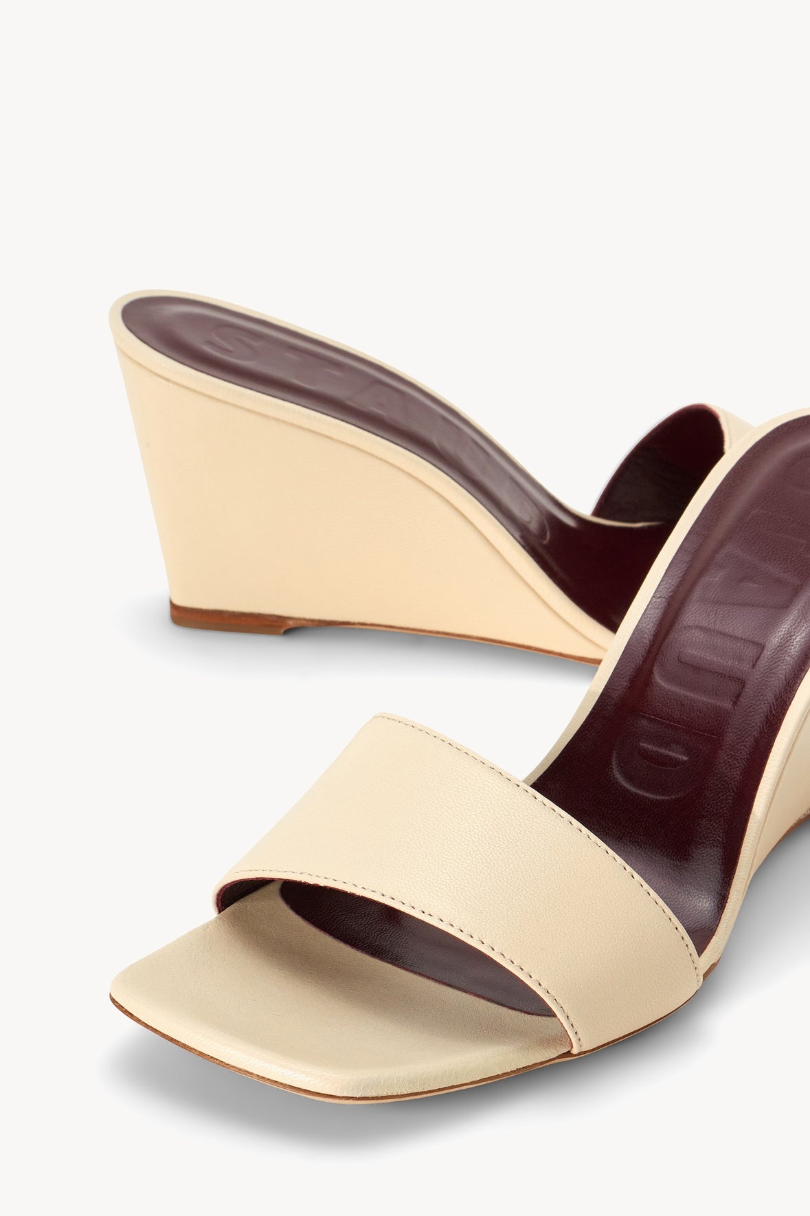 STAUD BILLIE WEDGE CREAM - 5