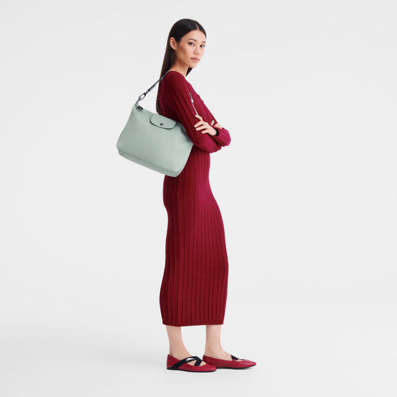 Longchamp Le Pliage Xtra M Hobo bag Vervain - Leather outlook