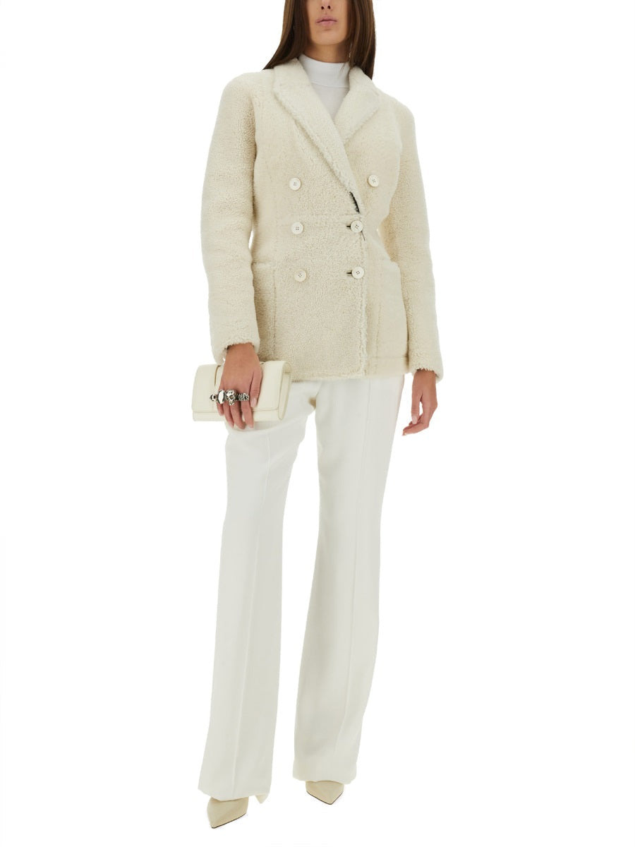 Alexander Mcqueen Women Double Breasted Coat - 2