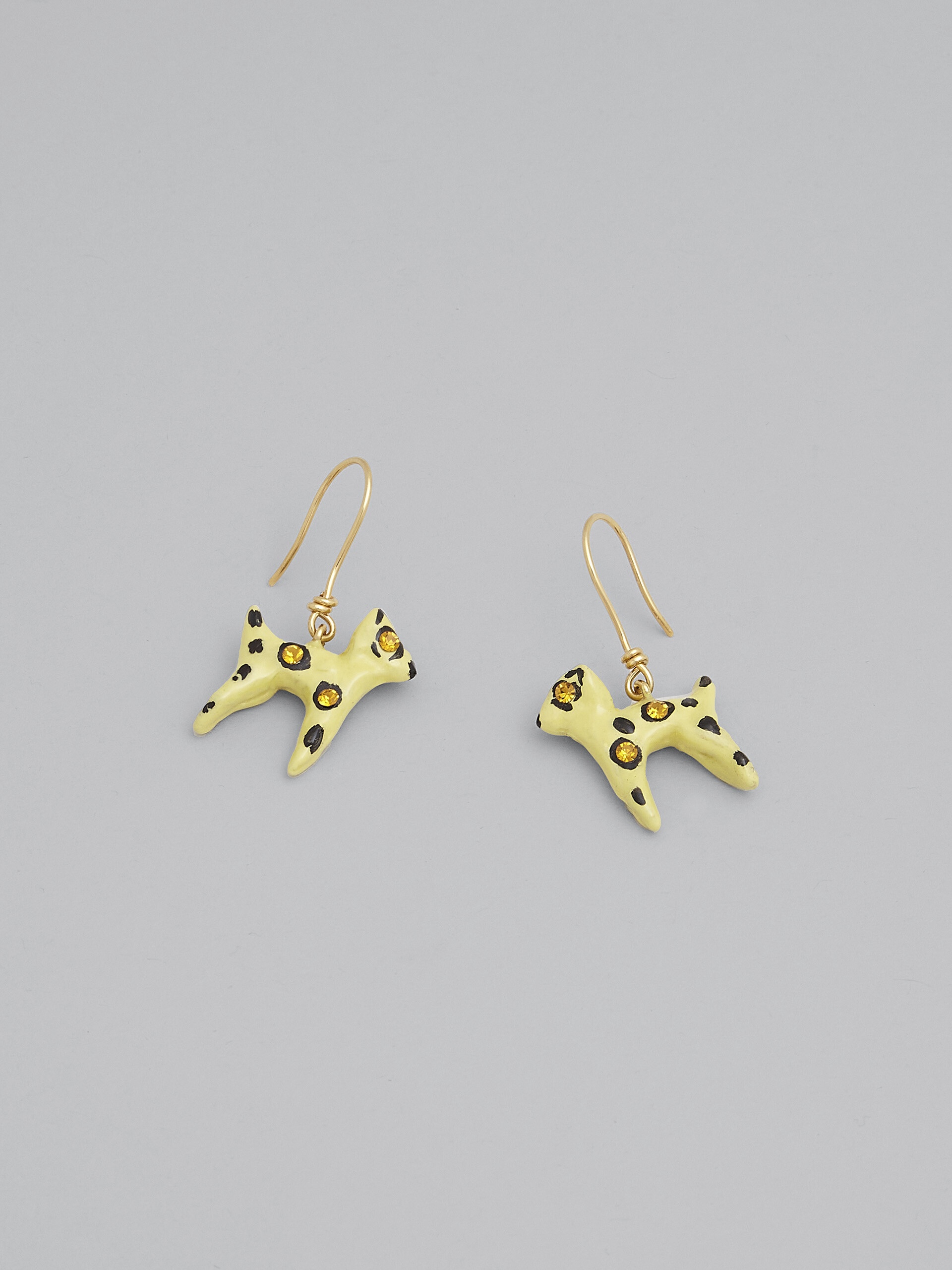 PLAYFUL YELLOW EARRINGS - 4