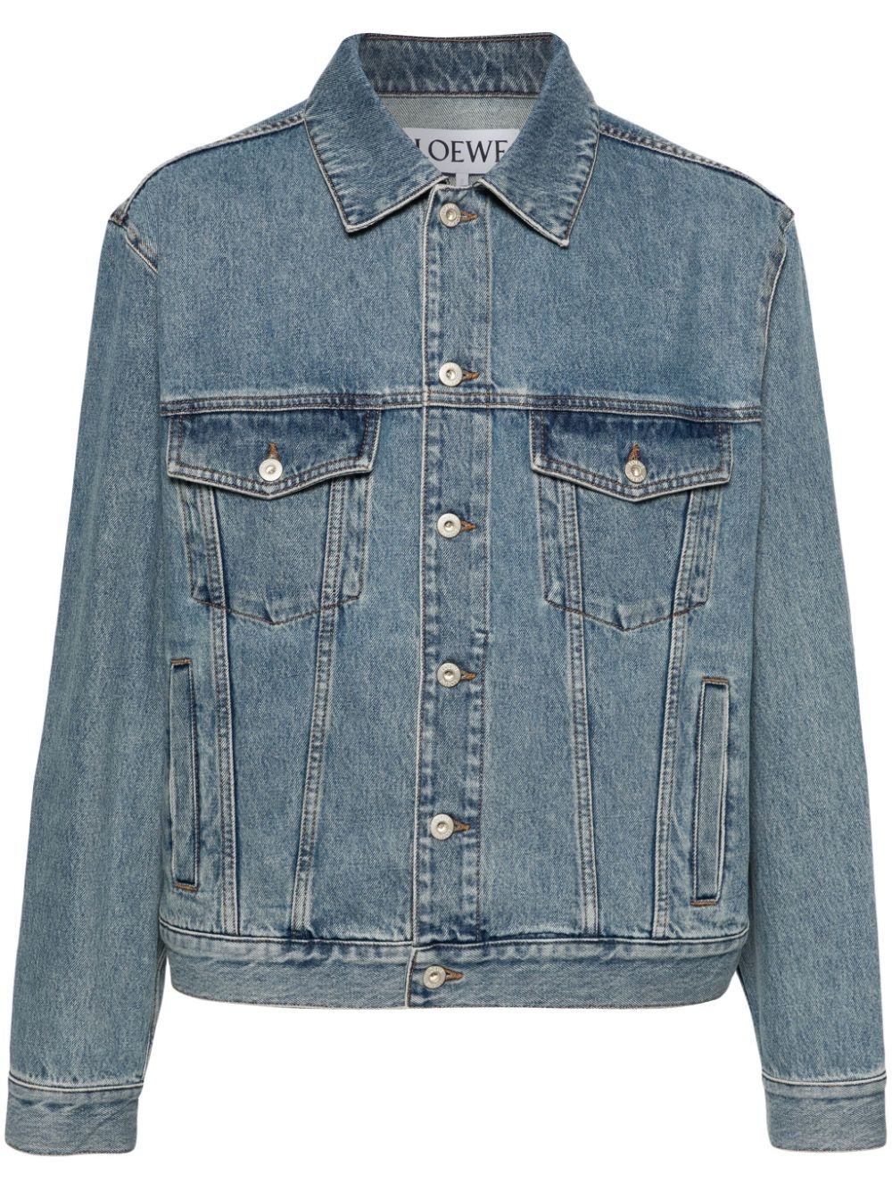Anagram denim jacket - 1