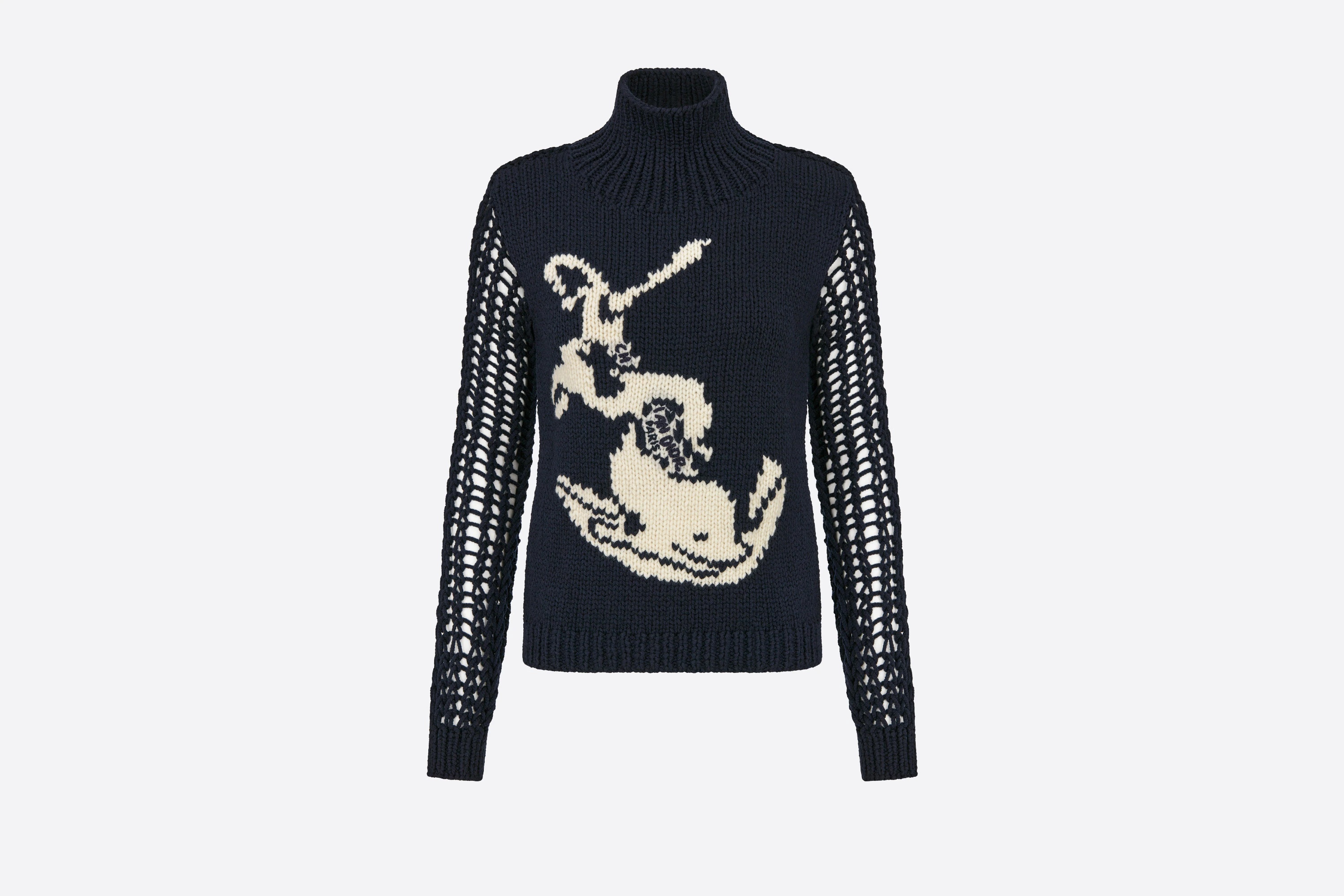 Stand Collar Sweater - 1