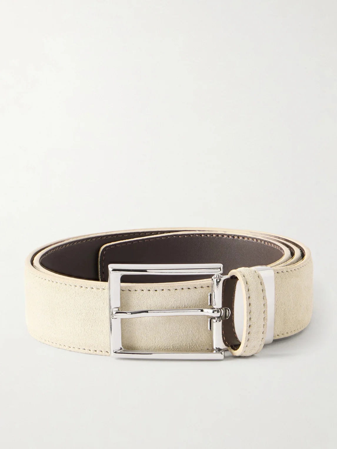 3.5cm Suede Belt - 1