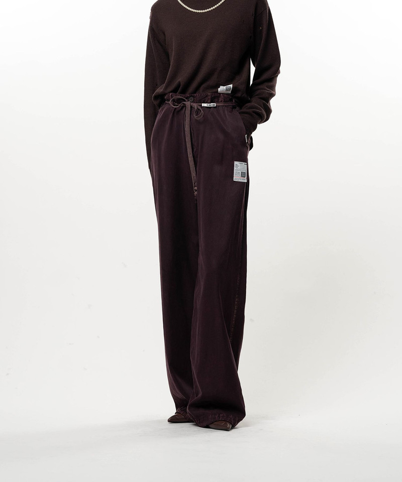 Satin Easy Pants 8