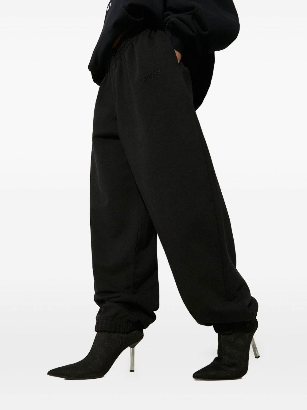 elastic-ankle track pants - 2