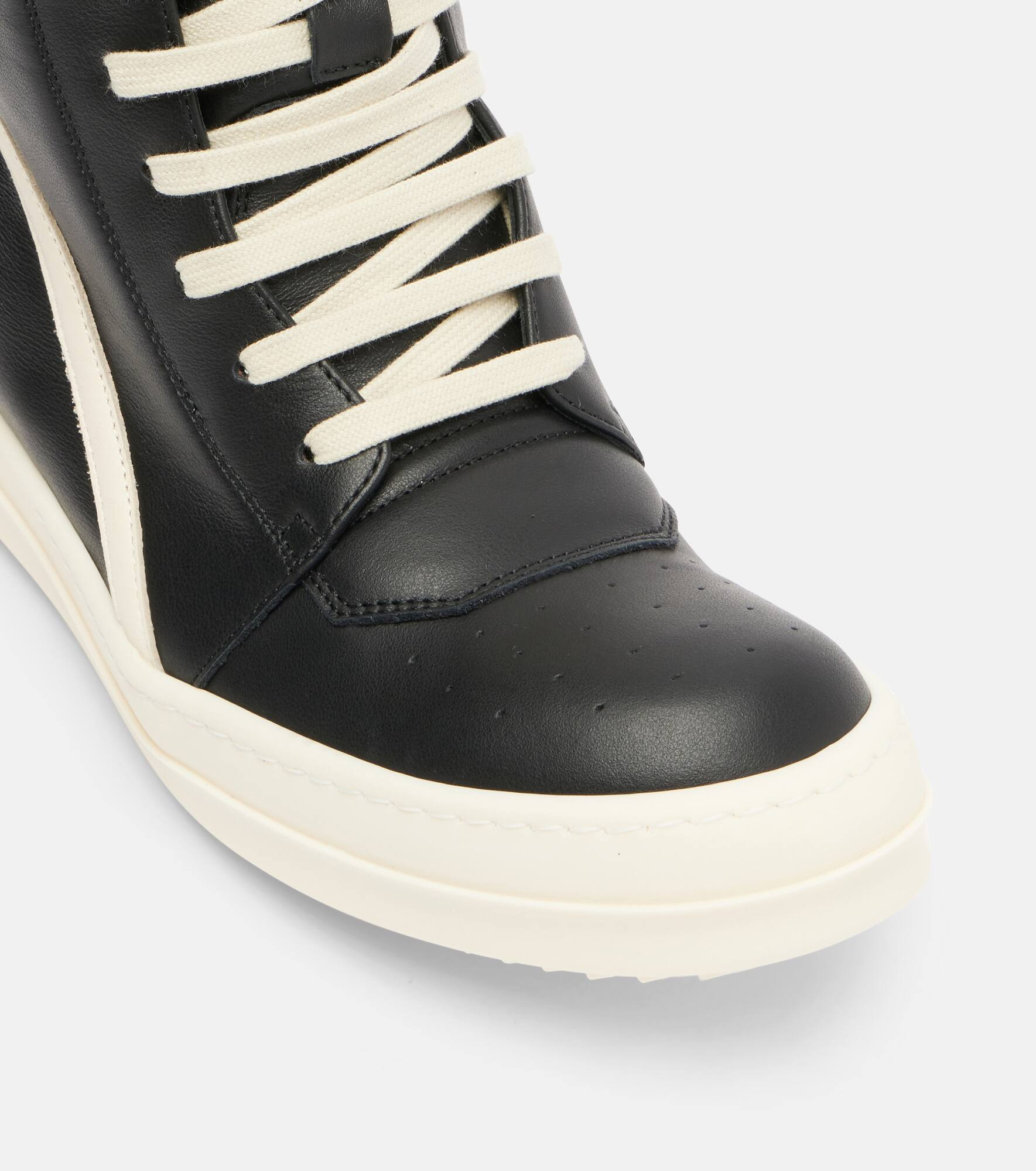 Geobasket leather sneakers - 5