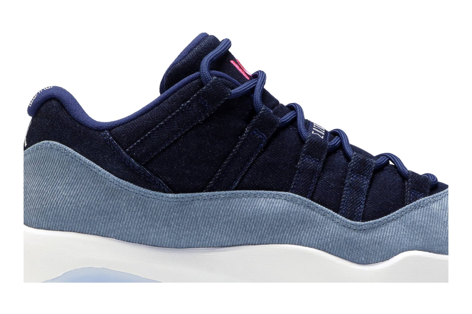 Jordan 11 no denim allowed hot sale