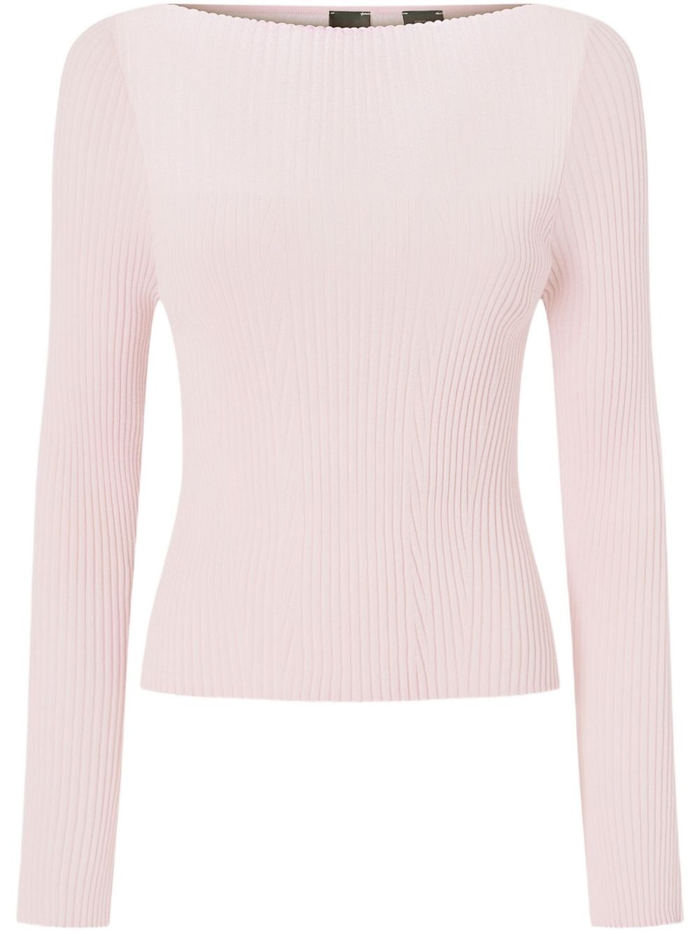 boat-neck jumper - 1