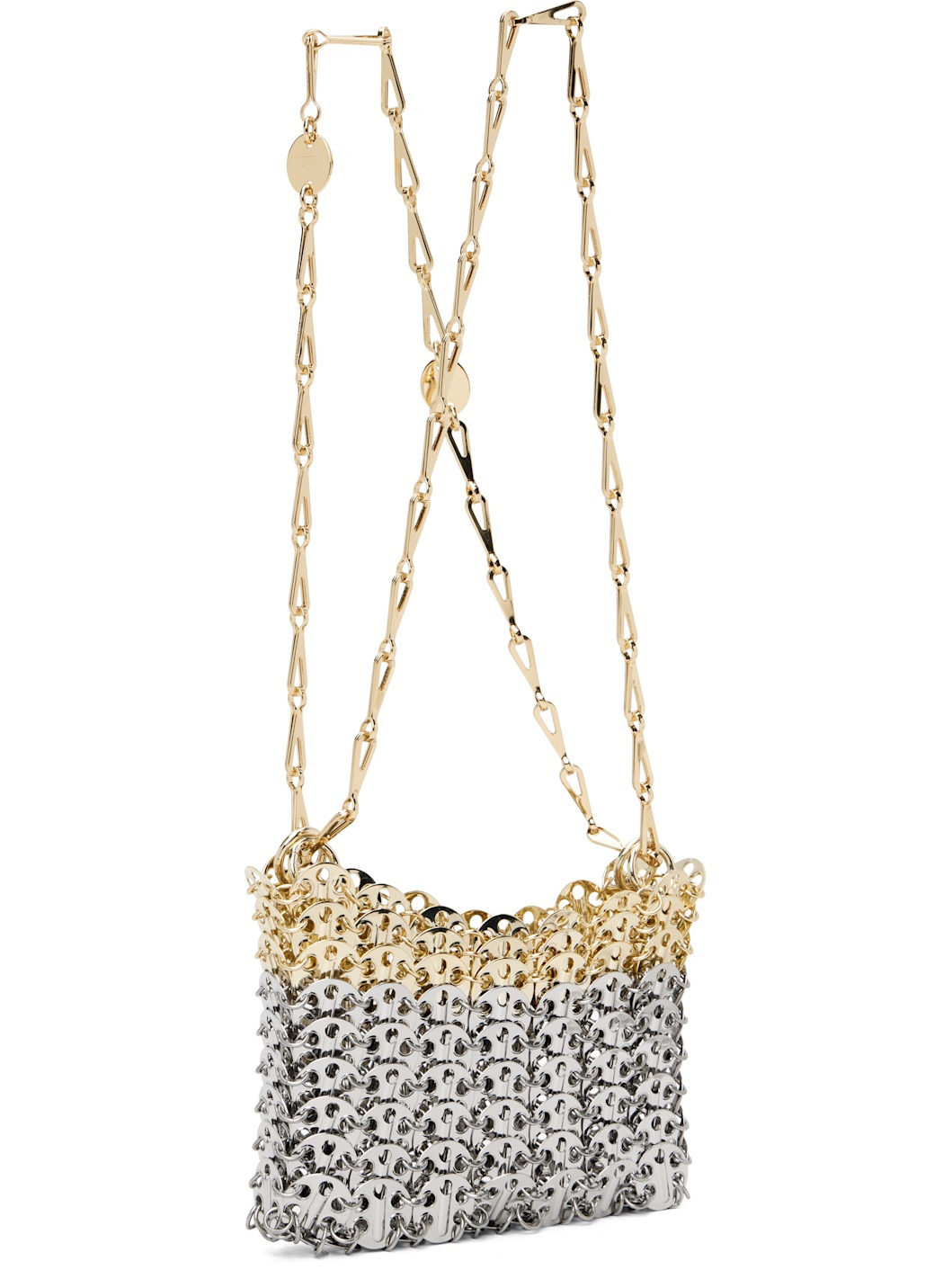 Silver & Gold Iconic Nano 1969 Skyline Bag - 3