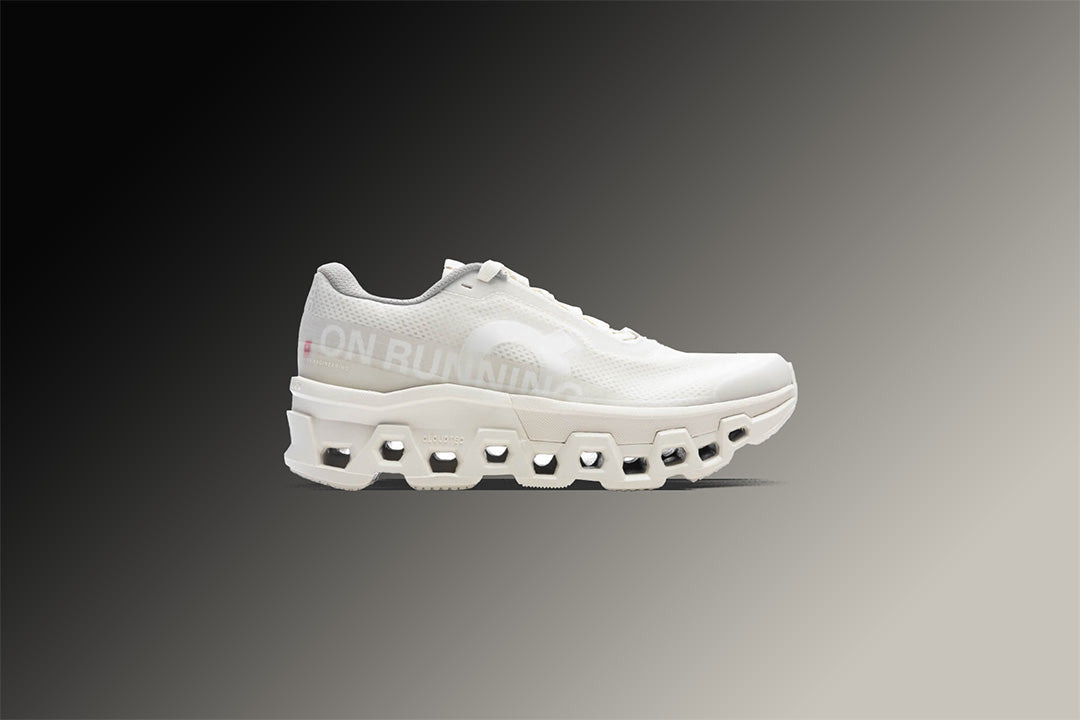 ON X INVINCIBLE WOMEN'S CLOUDMONSTER 2 - IVORY/WHITE - 5