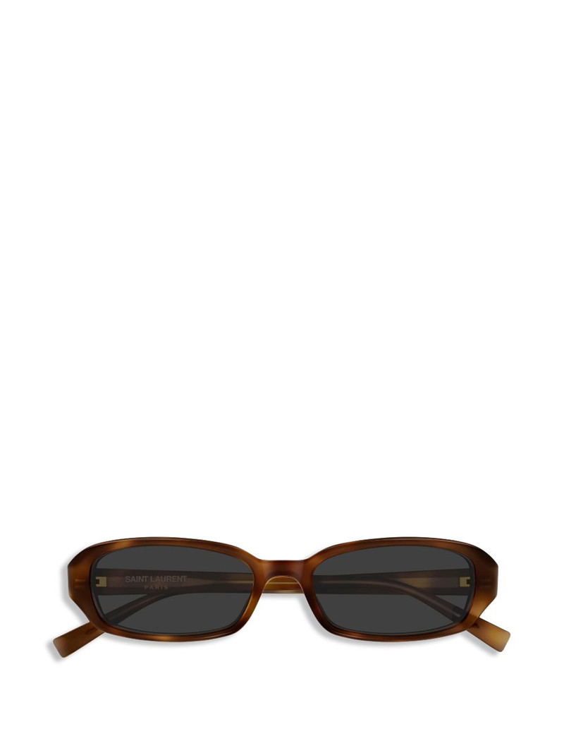 rectangular slim saint laurent sunglasses 1