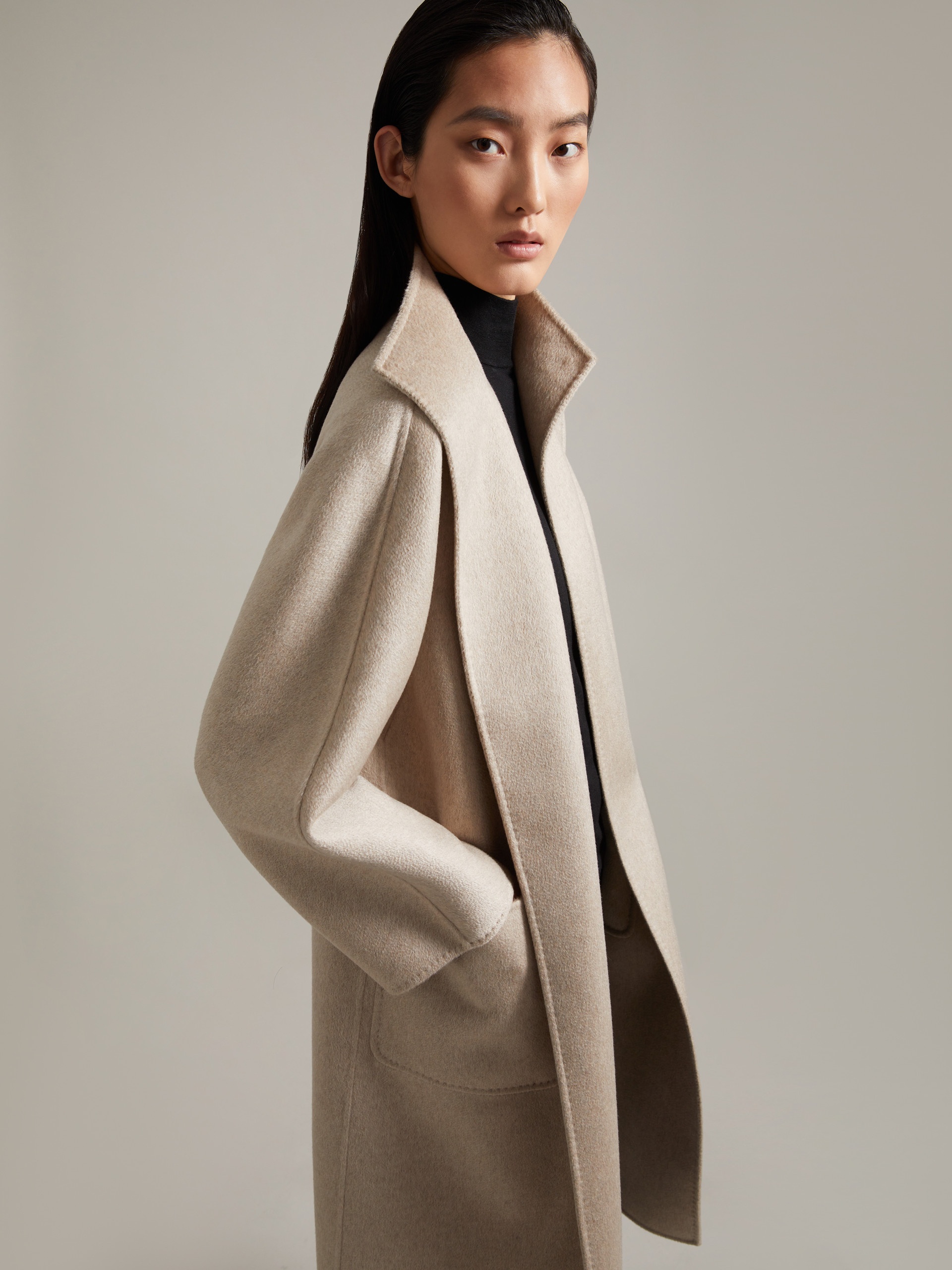 LILIA Cashmere cardigan coat - 5